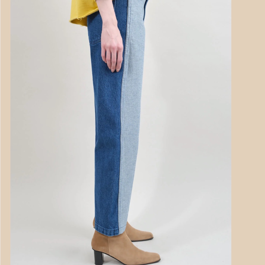 Carleen Wraparound Relaxed Jeans 0 — image 8 of 8